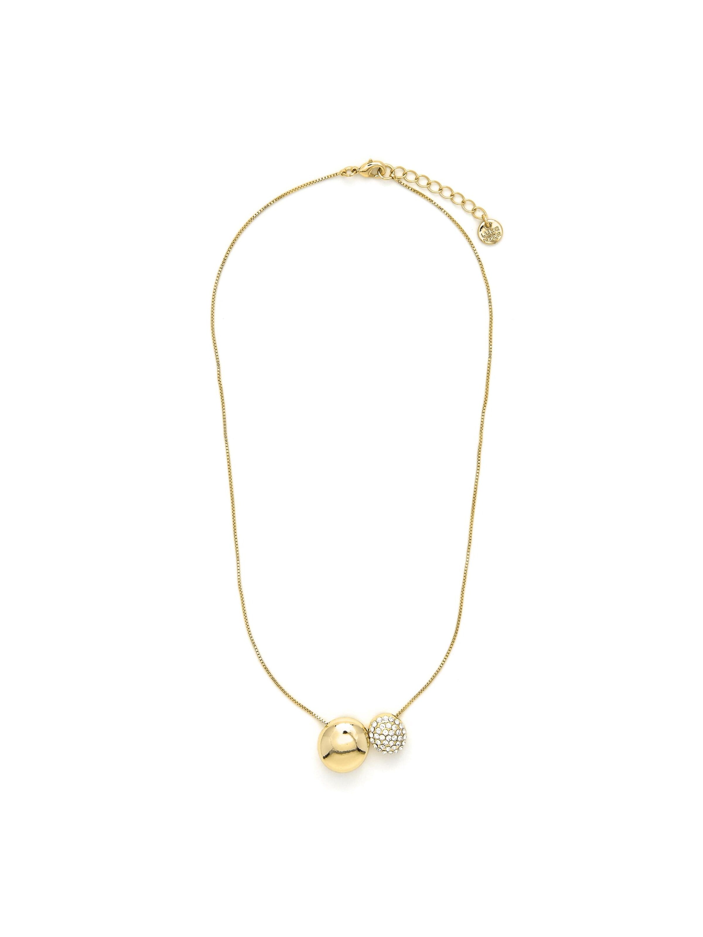Luxenter Jewelry set 'Mupio' in Gold: front