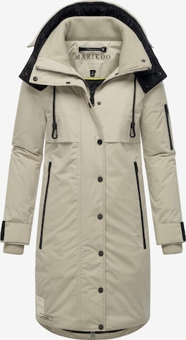 Manteau d’hiver 'Anoukaa 16' MARIKOO en gris : devant