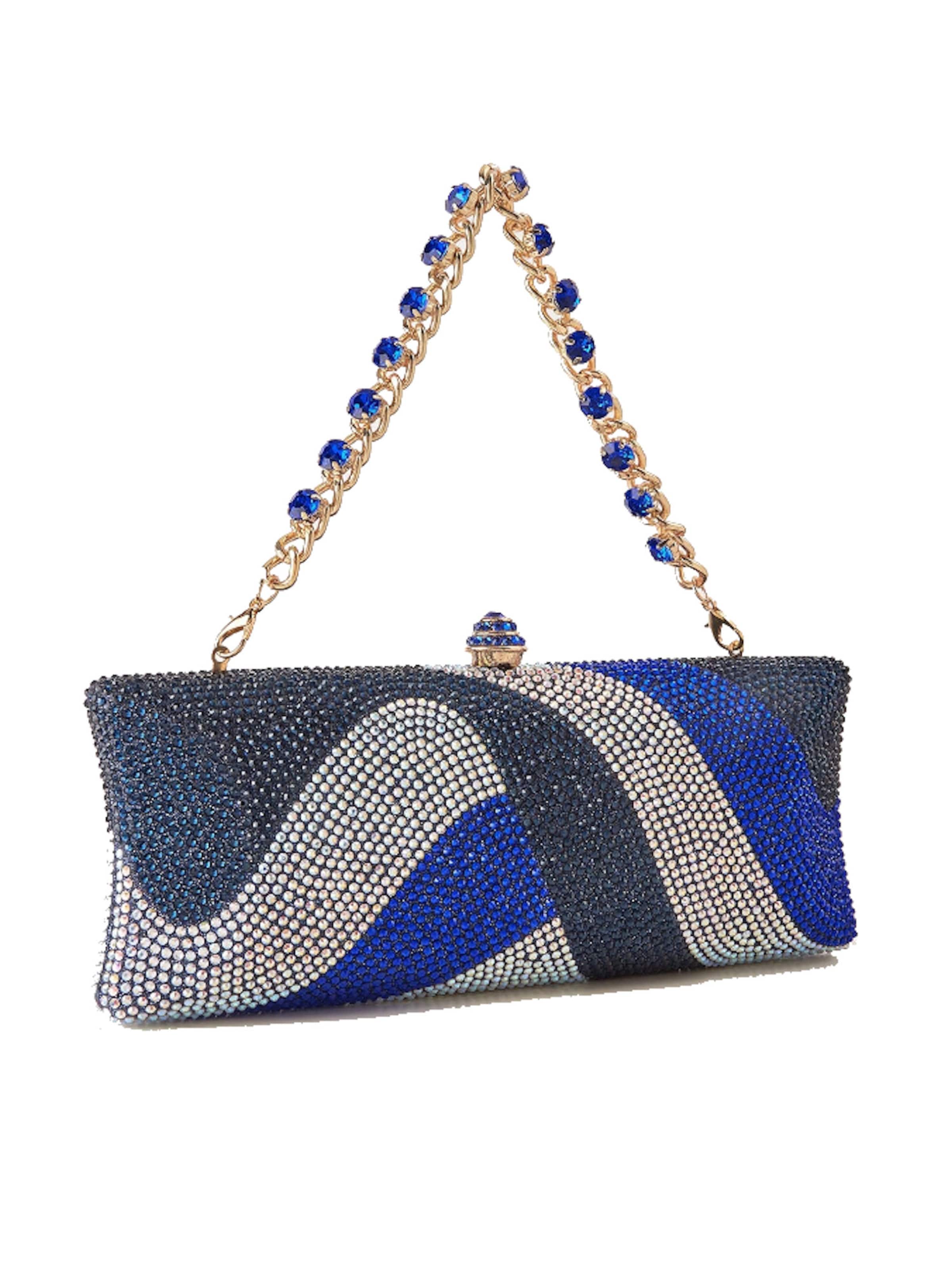 Tomshop24-7 Clutch 'Margo' in Blue