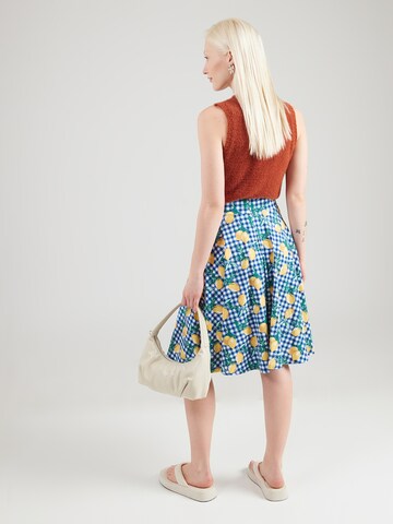 Blutsgeschwister Skirt 'Fullmoon Circle' in Blue