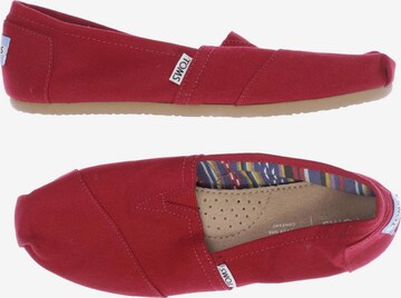 TOMS Flats & Loafers in 39 in Red: front