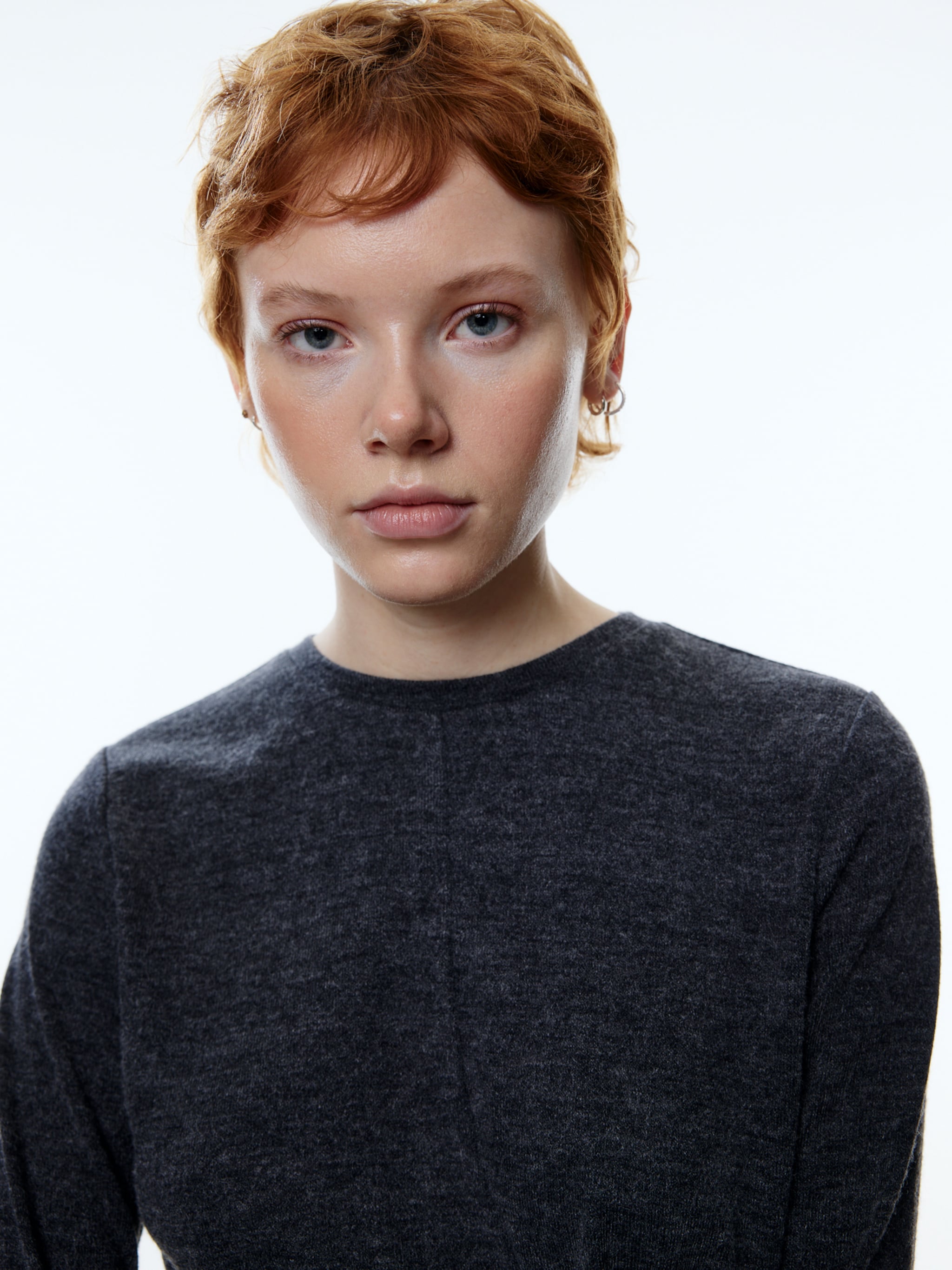 EDITED Producten Jurk 'Trine' Donkergrijs