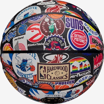 WILSON Ball'NBA All Team Retro' in Mischfarben: Vorderseite