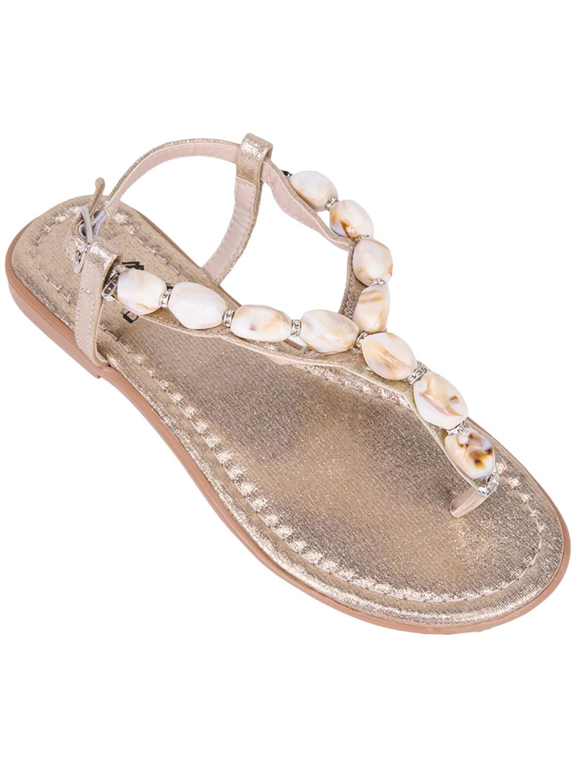 Desa Sandale‌‌‌‌‌‌‌‌‌‌ in Gold: Vorderseite