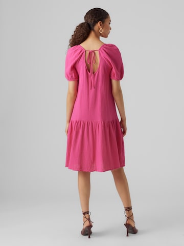 VERO MODA - Vestido de verão 'Natalie Nia' em rosa