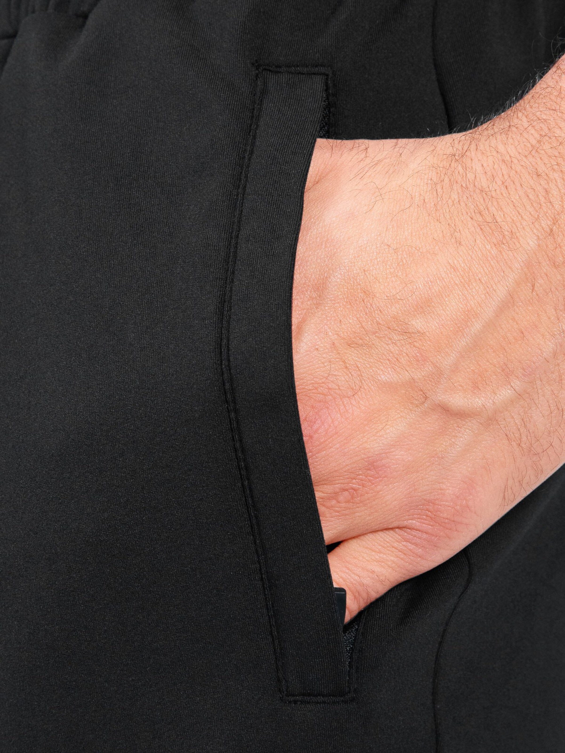 Smilodox Regular Sportbroek in Zwart