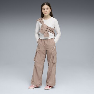 Loosefit Pantalon 'T7 ' PUMA en beige