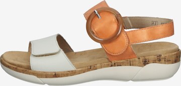 REMONTE Sandalen met riem in Wit: voorkant