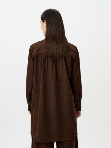 Tunique 'Gira' Masai en marron