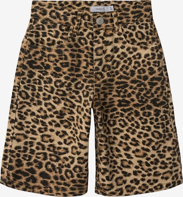 NAME IT - Pantalón en marrón: frente