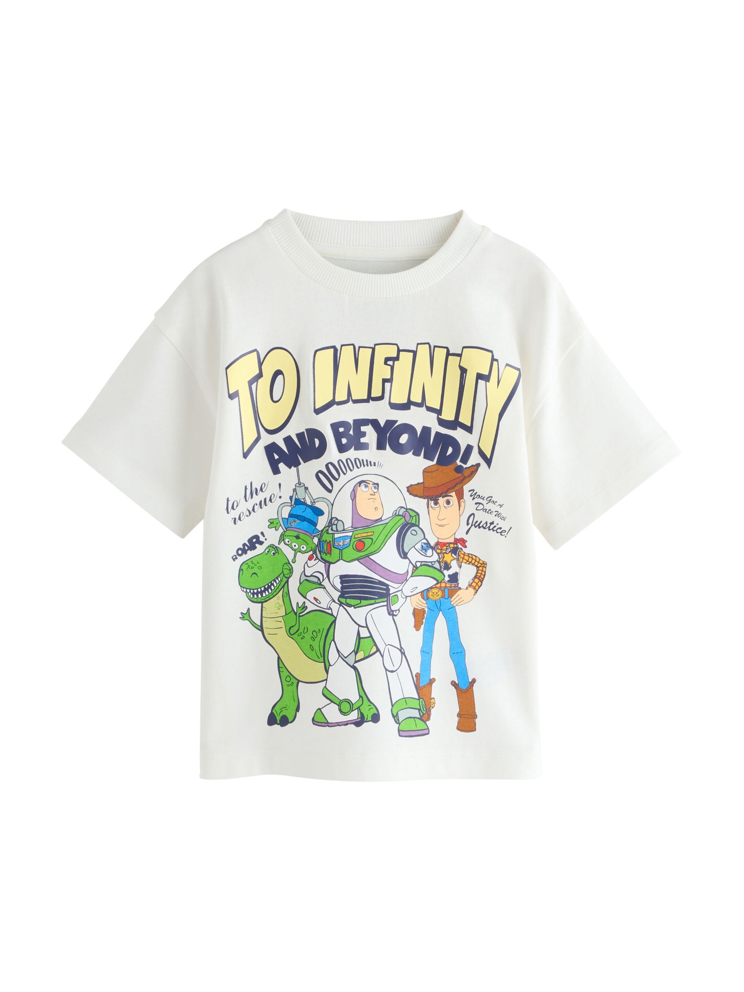 Next Särk 'Toy Story', värv valge: eest vaates