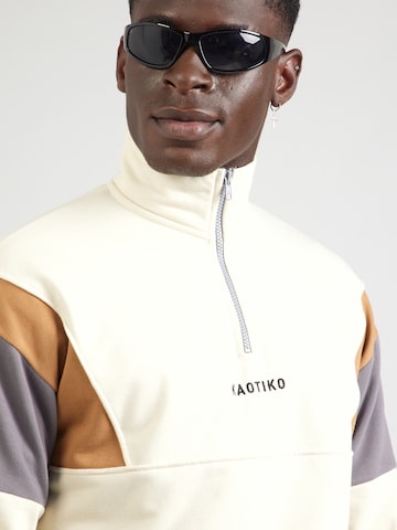 Kaotiko Collegepaita 'ARTHUR' värissä beige