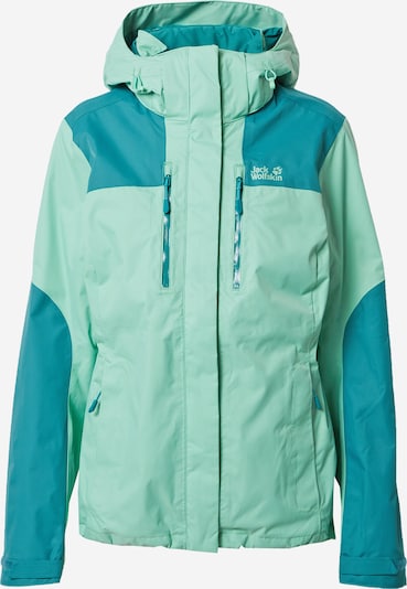 JACK WOLFSKIN Zunanja jakna 'JASPER' | žad / svetlo zelena barva, Prikaz izdelka