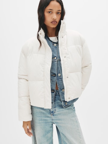 Pull&Bear Jacke in Weiß: Vorderseite