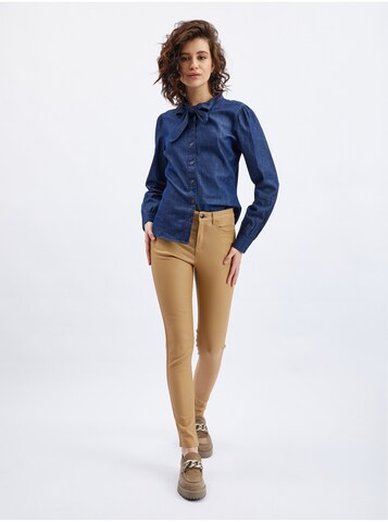 Orsay Skinny Pants in Brown