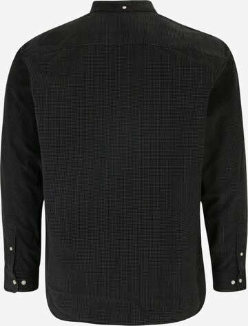 Jack & Jones Plus - Comfort Fit Camisa 'Brook' em preto