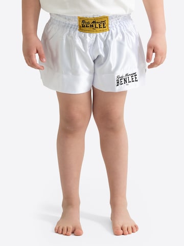 Regular Pantalon de sport Benlee en blanc : devant