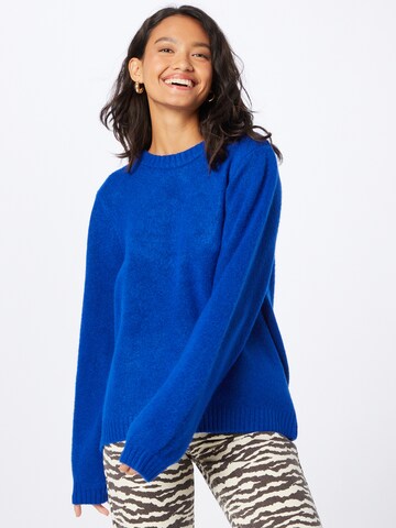 Pull-over BZR en bleu : devant