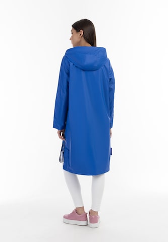 MYMO Ανοιξιάτικο και φθινοπωρινό παλτό σε μπλε