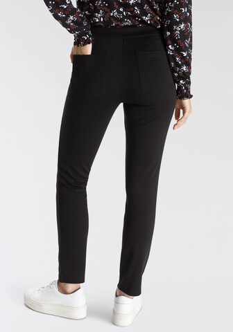 TAMARIS Skinny Pants in Black