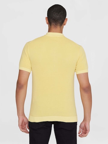 KnowledgeCotton Apparel Shirt in Yellow