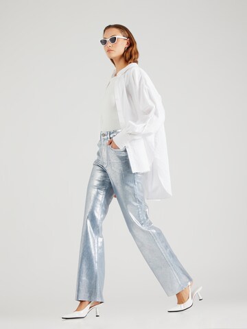 LTB Wide Leg Jeans 'DANICA X' i sølv