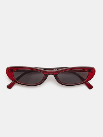 Pull&Bear Sonnenbrille in Rot