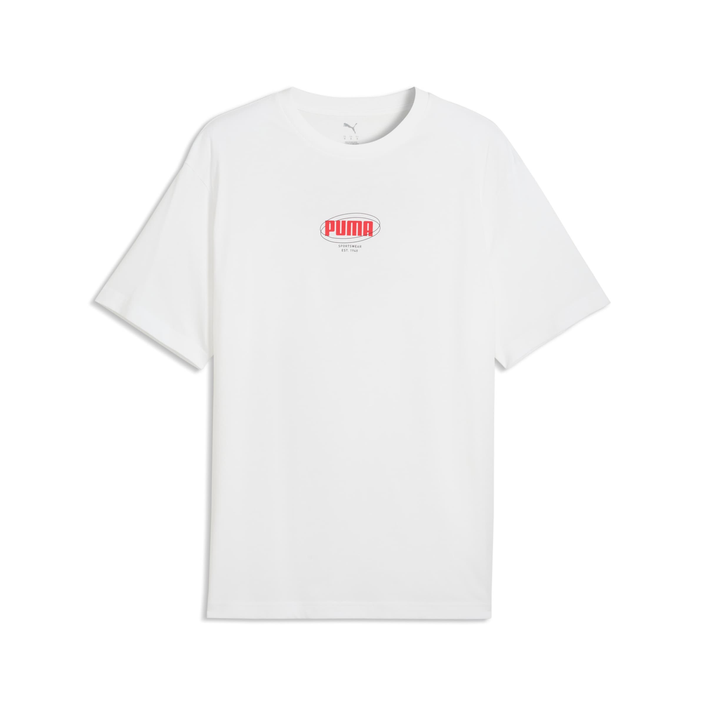 PUMA Shirt in Red / Black / White, Item view