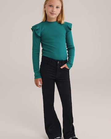 WE Fashion Футболка в Зеленый