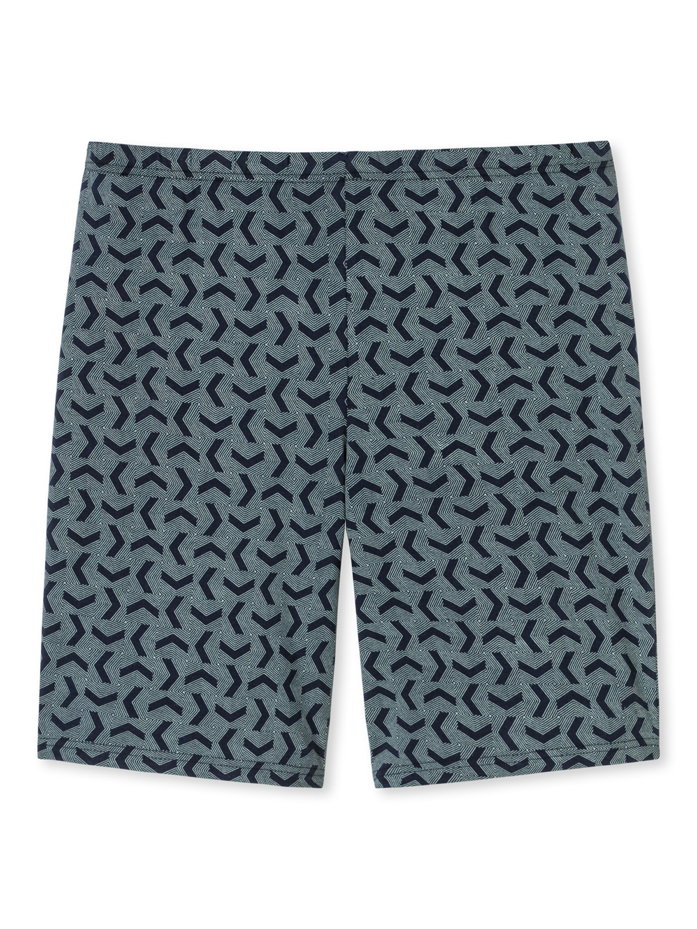 SCHIESSER Pyjama kort ' Casual Essentials ' in Blauw