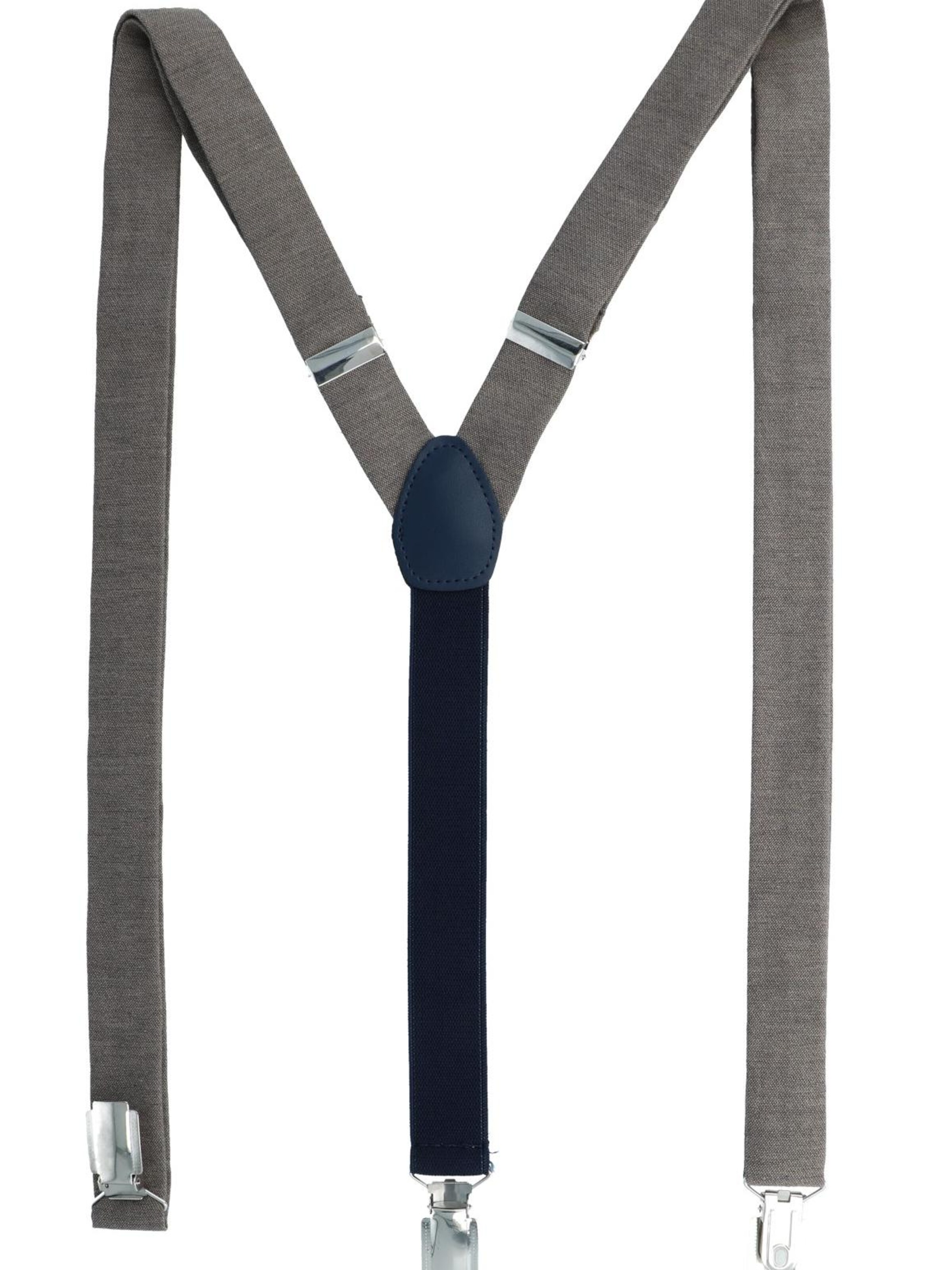WILLEN Suspenders 'Uni Melange' in Beige