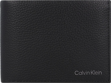 Porte-monnaies Calvin Klein en noir : devant