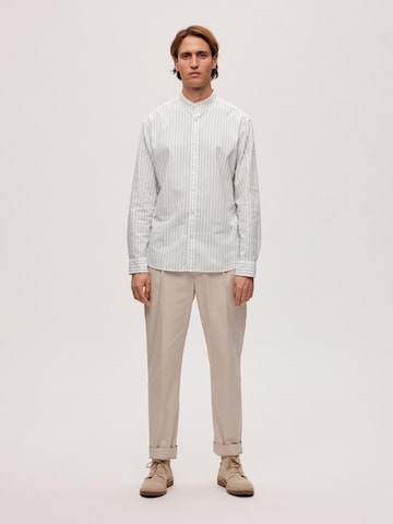 SELECTED HOMME Regular fit Button Up Shirt 'Regkam' in White