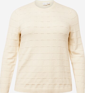 ONLY Carmakoma Pullover i grå: forside