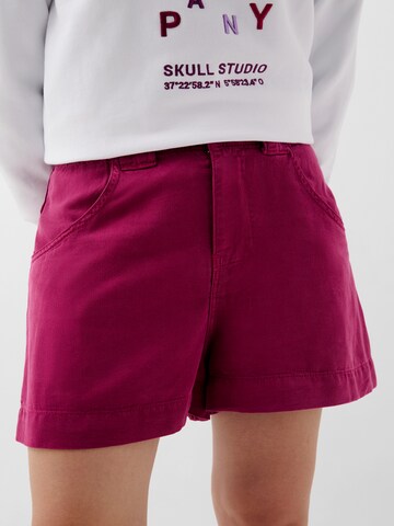 Scalpers Slimfit Kalhoty – pink