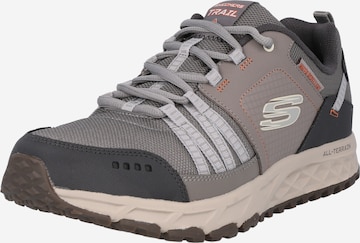 SKECHERS Sneakers laag 'Escape Plan' in Bruin: voorkant