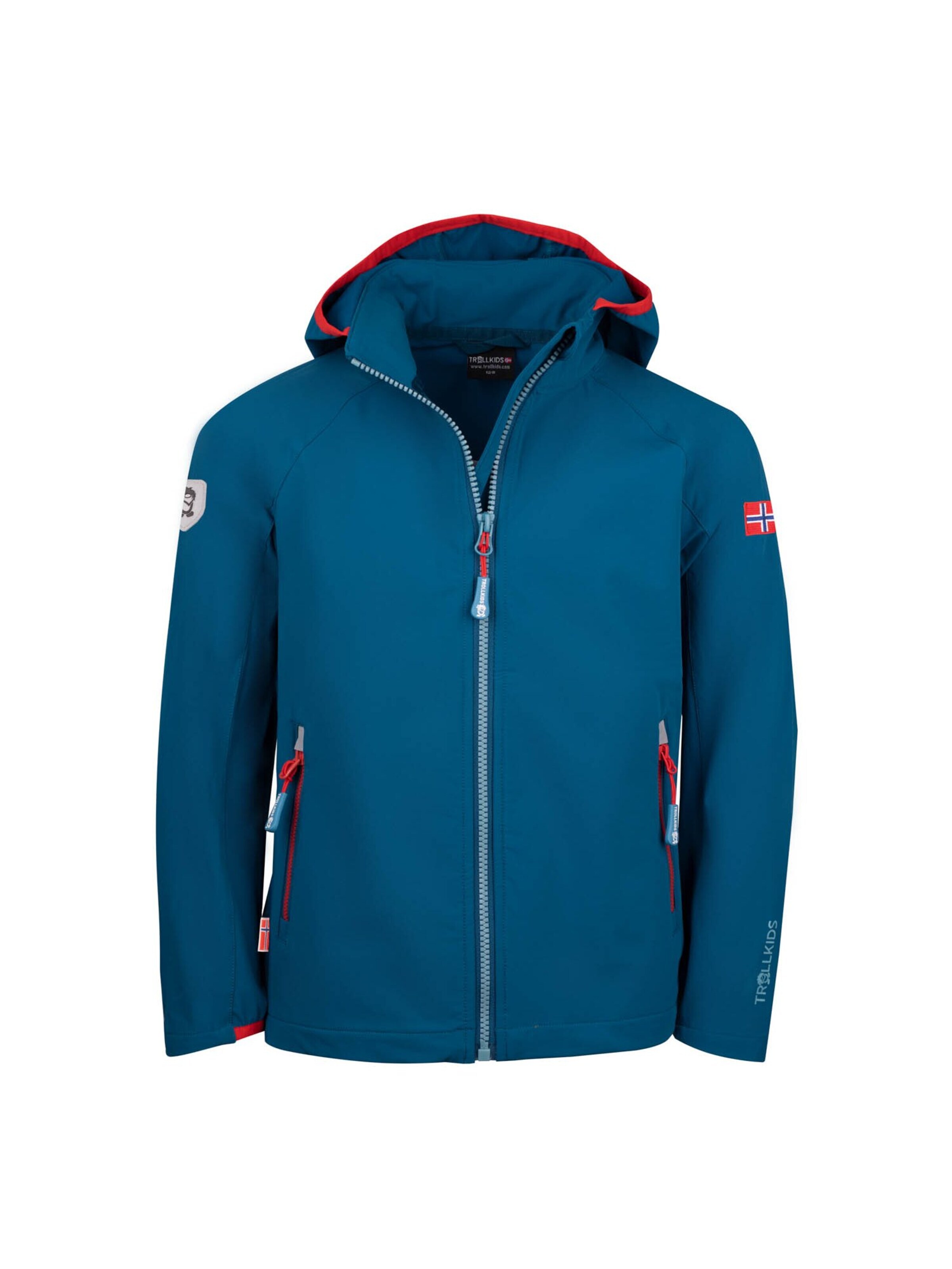 TROLLKIDS Outdoor jacket in Blue: front