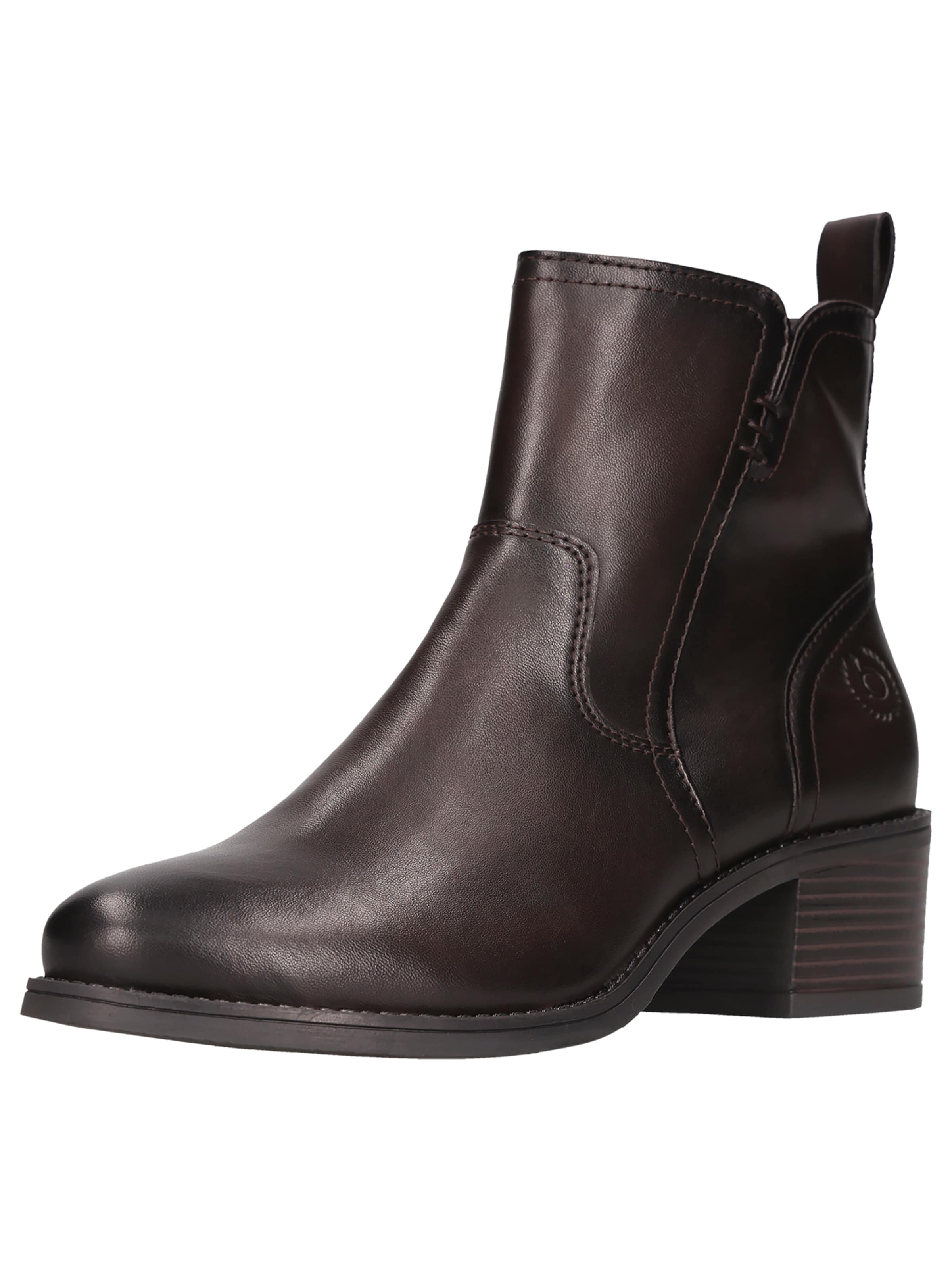 Bottines bugatti en marron : devant