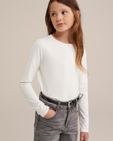 WE Fashion T-shirt i svart: framsida
