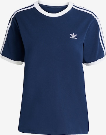 ADIDAS ORIGINALS Shirt '3-Stripes' in Blue: front
