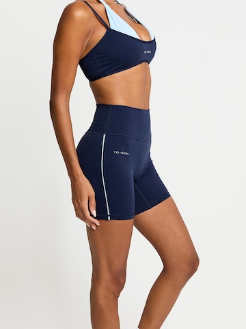 Skinny Leggings de la YO-GAYA pe albastru
