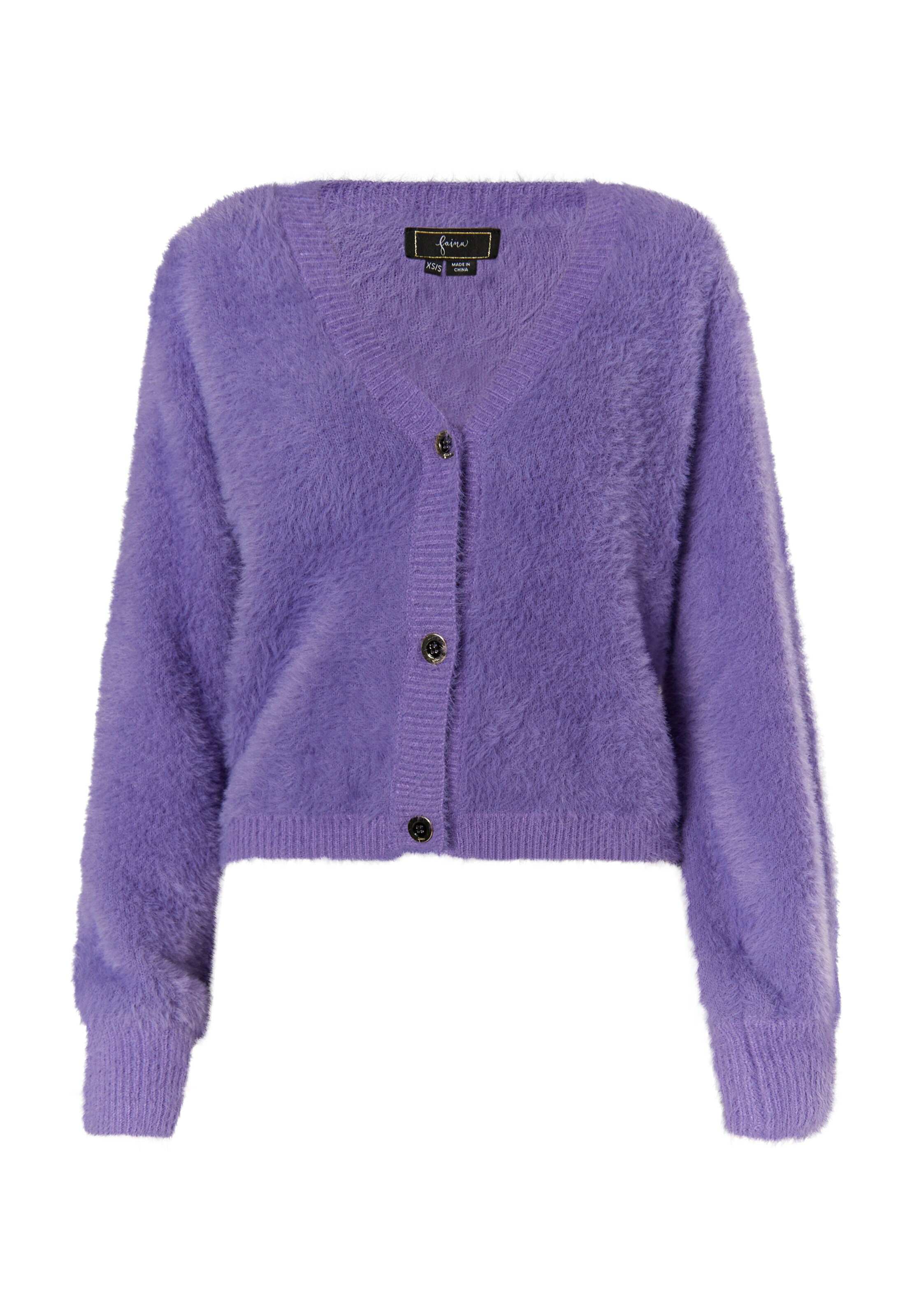 faina Strickjacke in Lila: Vorderseite