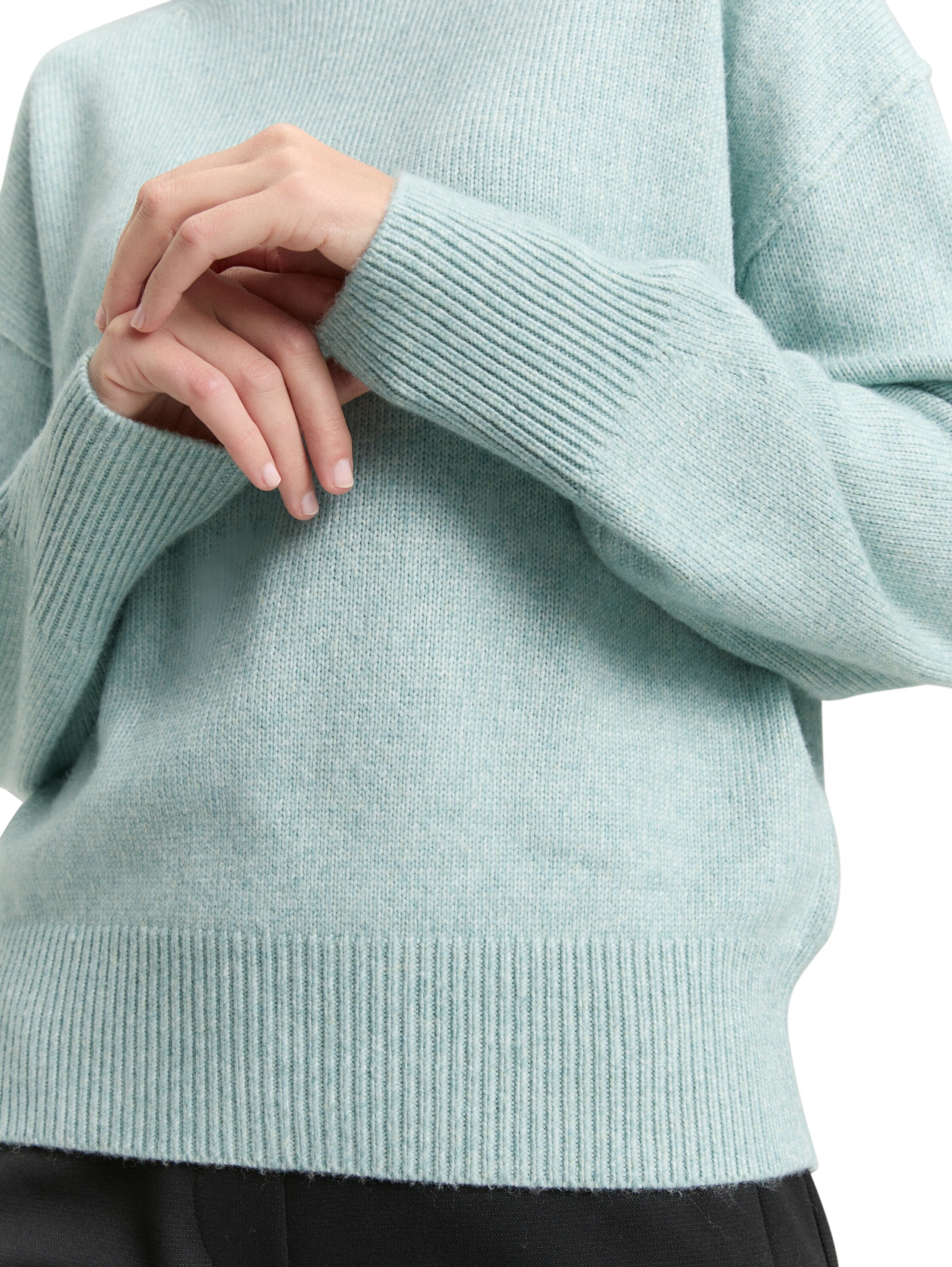 TOM TAILOR Πουλόβερ σε πράσινο