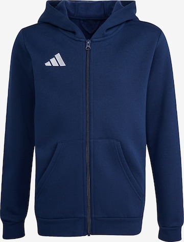 ADIDAS PERFORMANCE - Casaco de treino em moletão 'Entrada26' em azul: frente