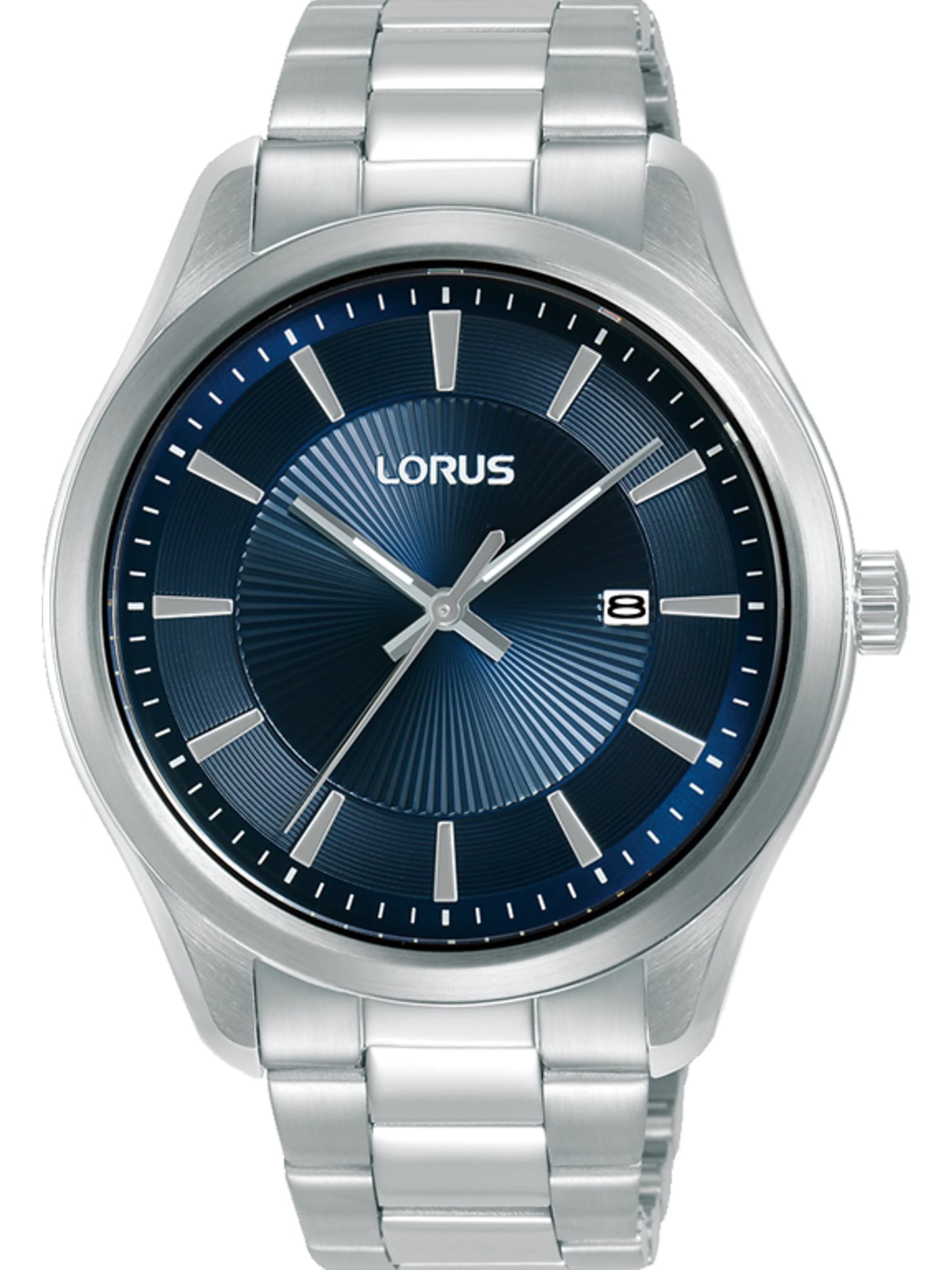 LORUS Analog Watch in Silver: front