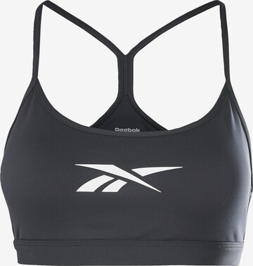 Bustier Soutien-gorge de sport Reebok en noir