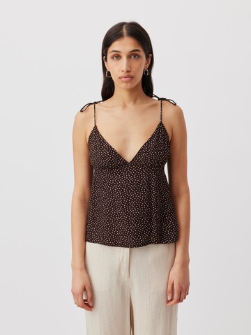 LeGer by Lena Gercke Top 'Farina' in Brown: front