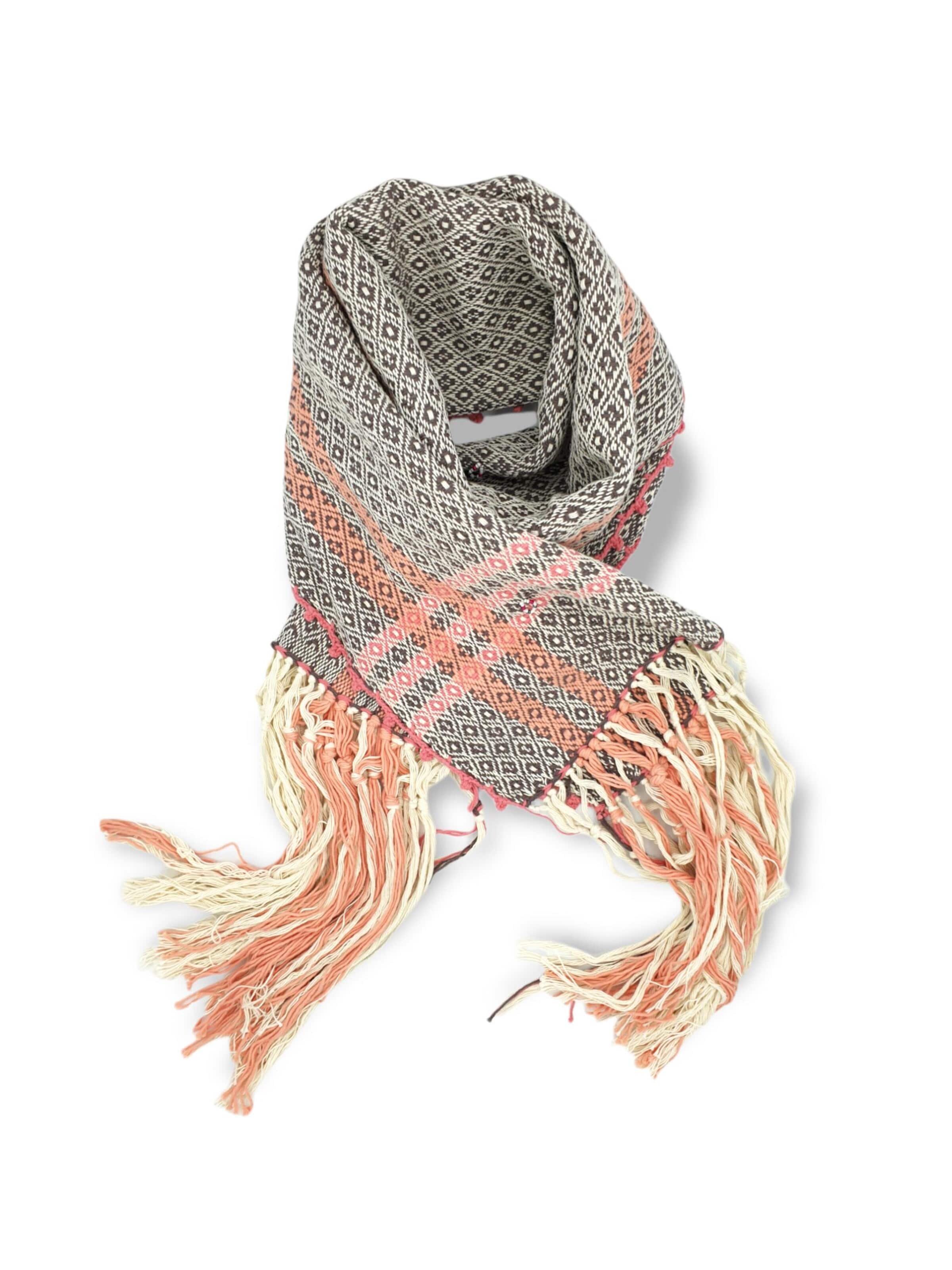 AFROZAN Schal in Beige: Vorderseite