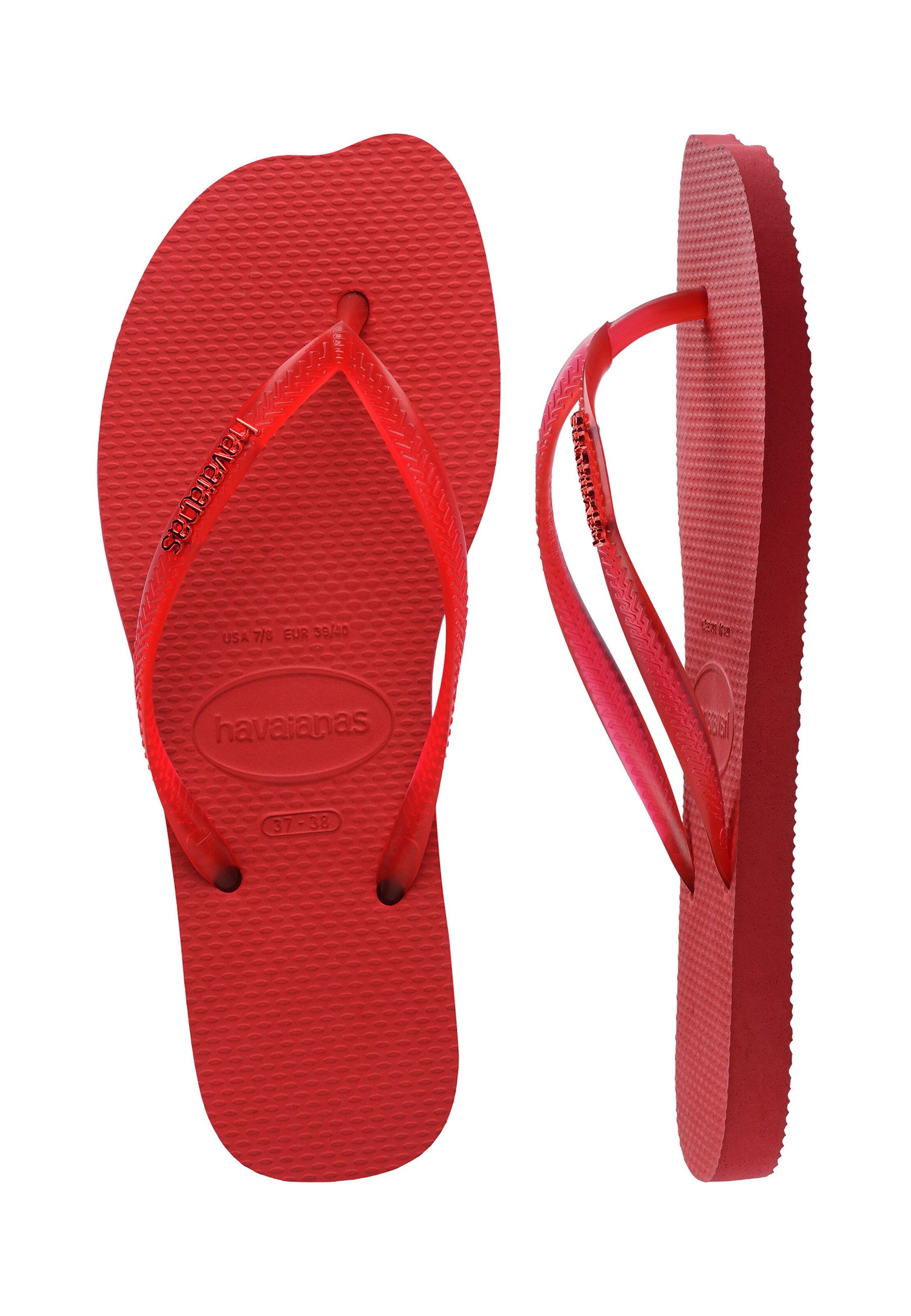 HAVAIANAS Žabky 'Slim Split' – červená