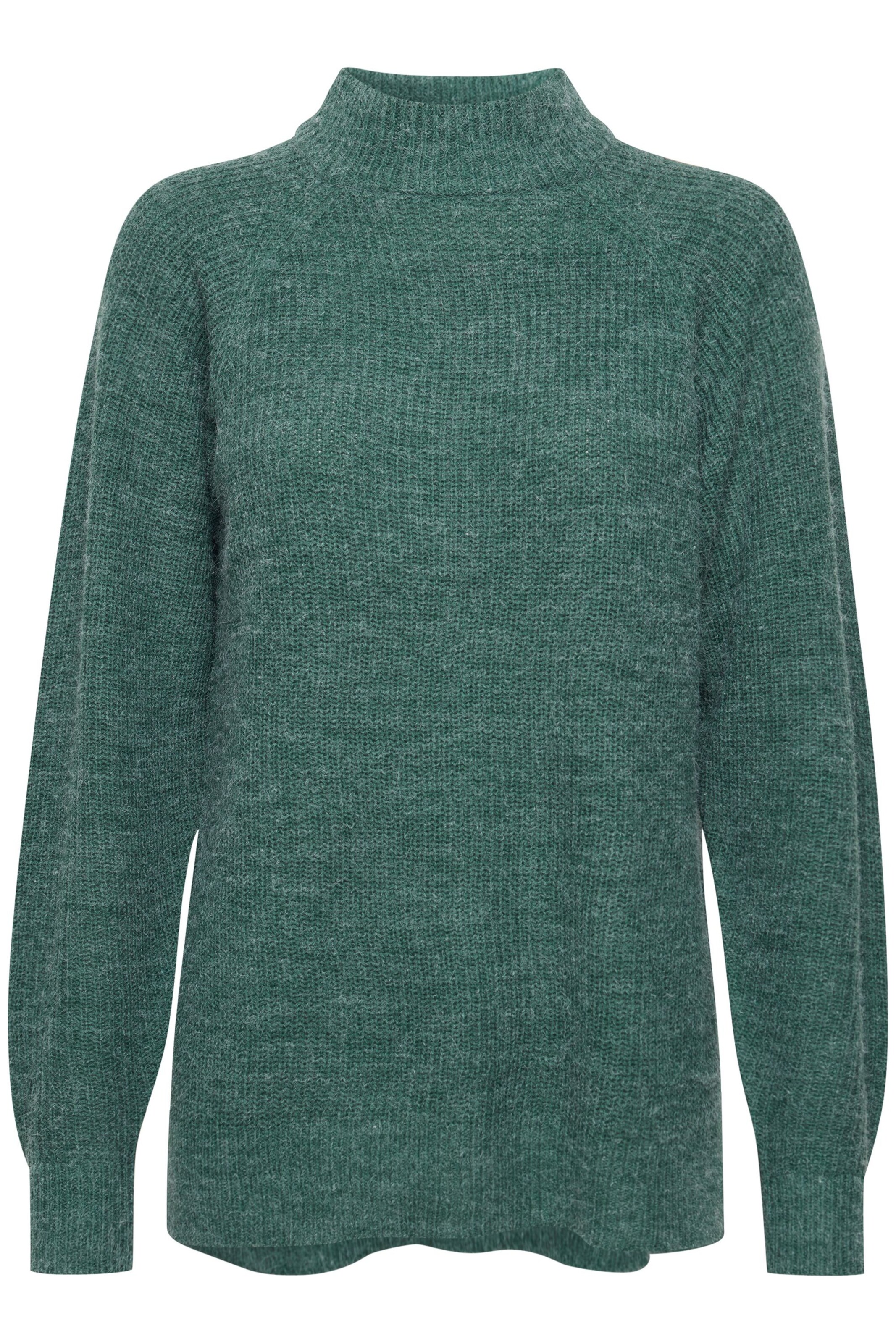 ICHI Sweater 'IHMaratt' in Green: front